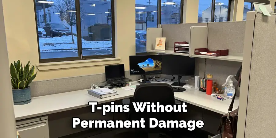 T-pins Without
Permanent Damage