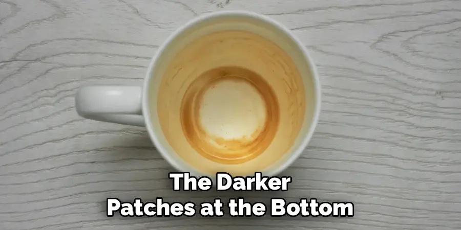 The Darker
Patches at the Bottom