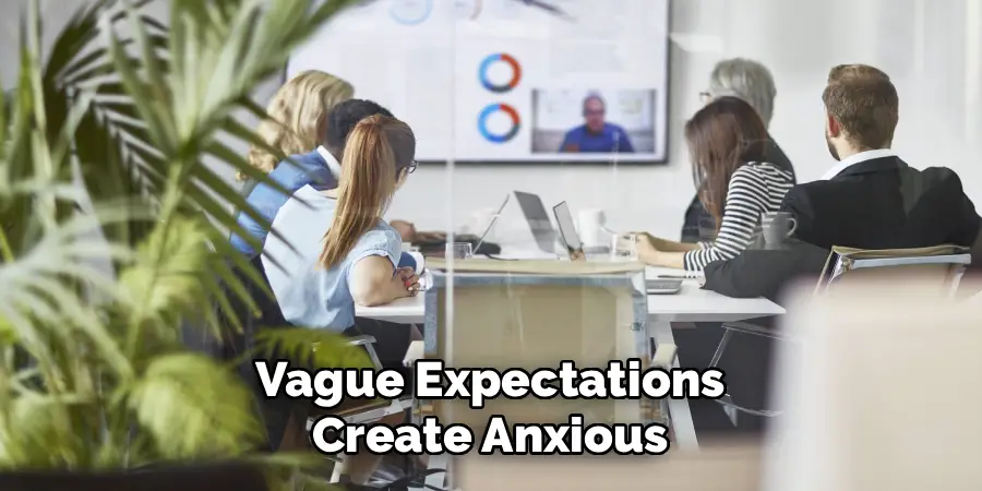Vague Expectations
Create Anxious