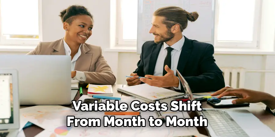 Variable Costs Shift
From Month to Month