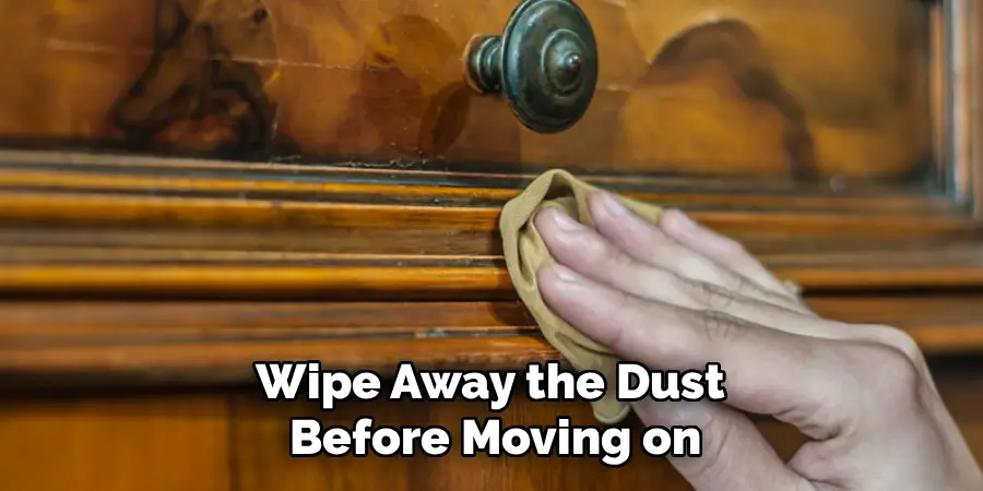 Wipe Away the Dust
Before Moving on