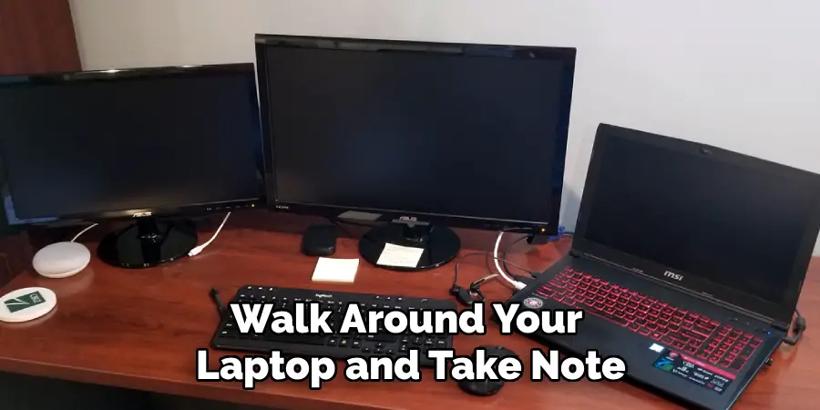 Walk Around Your 
Laptop and Take Note